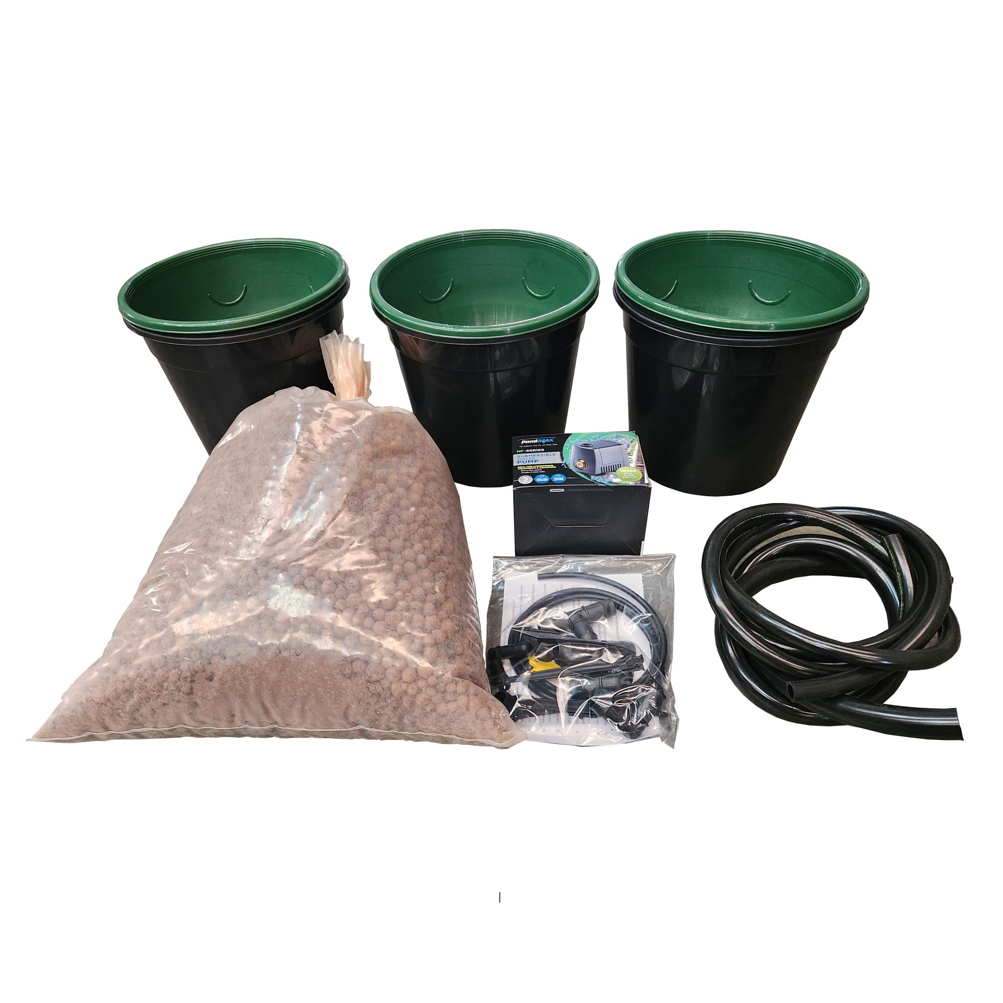 3 x Pot Aquaponics Kit