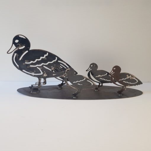 Duck with Four Babies on Base