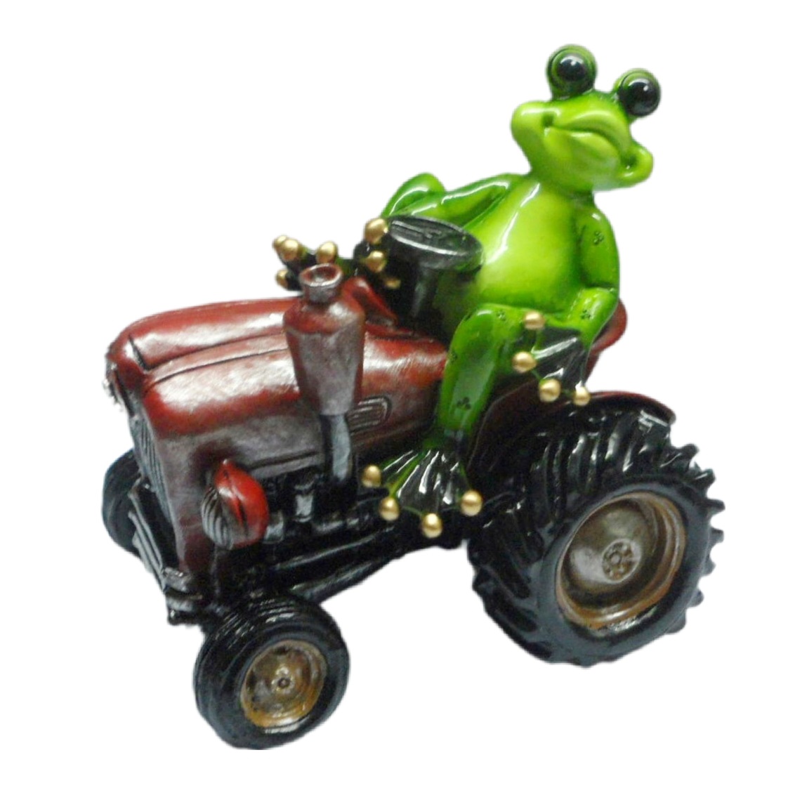 Marble Look Frog on Tractor