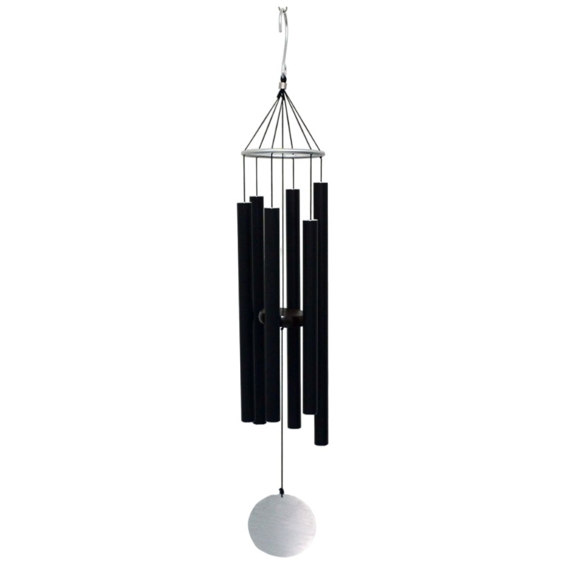 Black Tuned Wind Chime