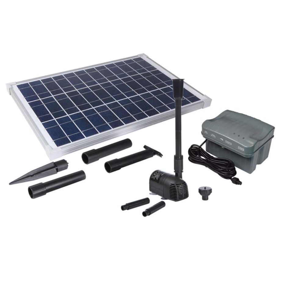 DS1700B – Solar Pond Pump w/Battery Back-up