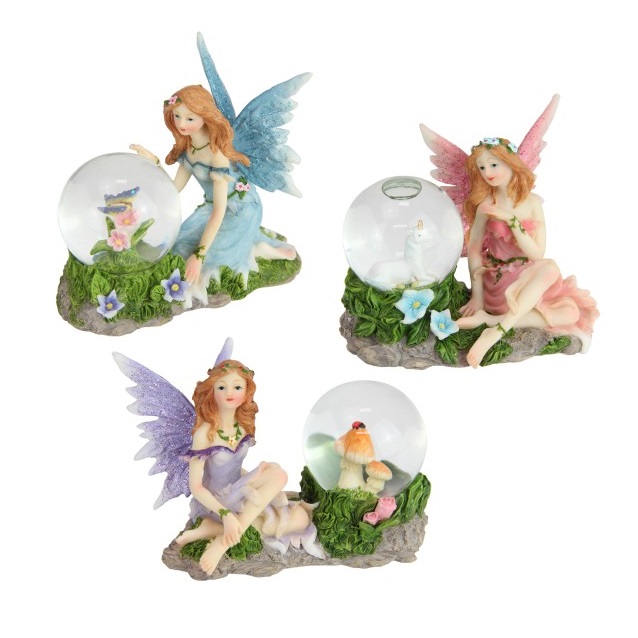 Fairy Sitting with Water Ball