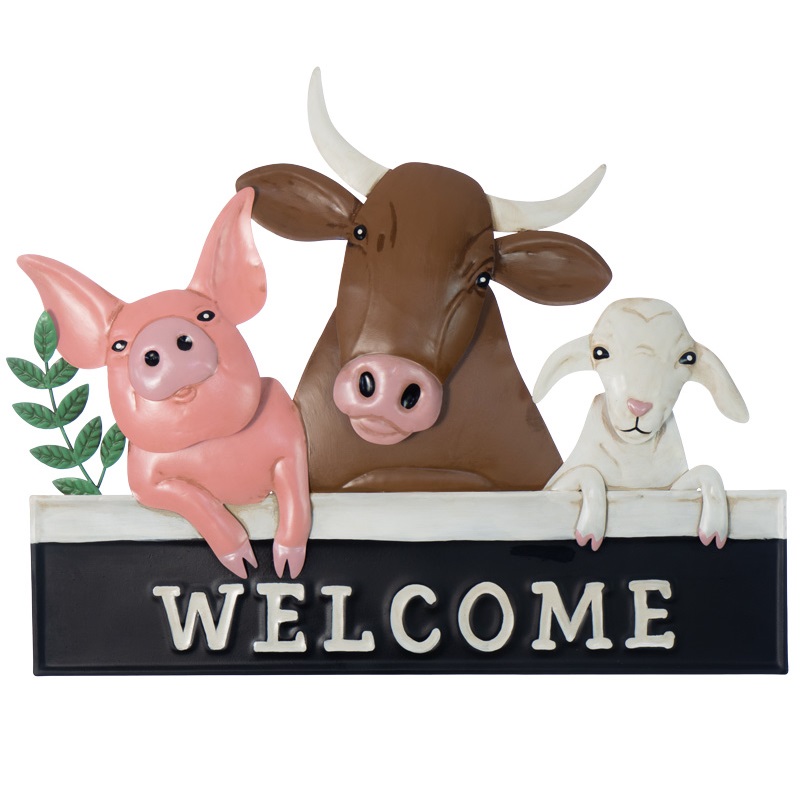 Farmyard Welcome Wall Art