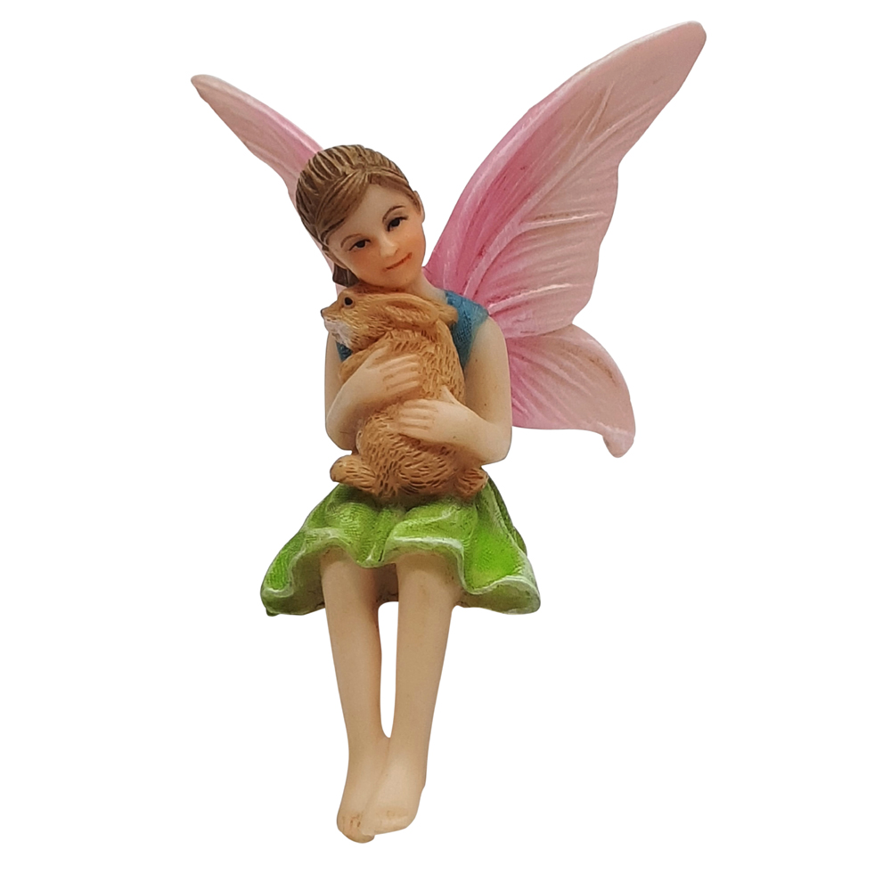 Fairy Ava w/Bunny Rabbit – Shelf Sitter