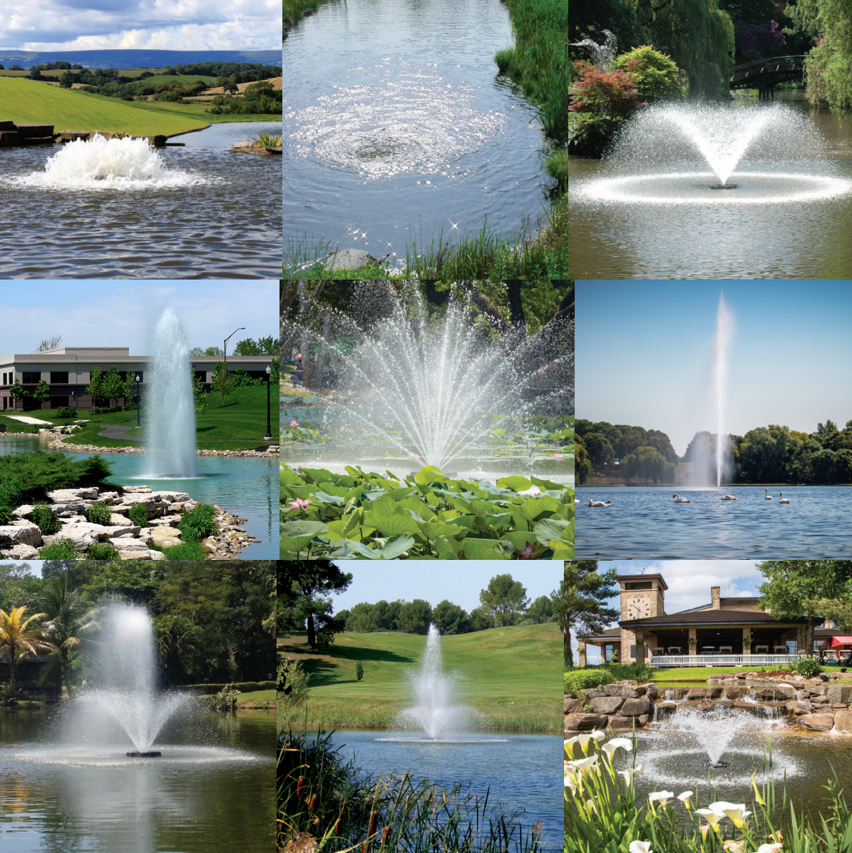 Otterbine Aerating Fountains