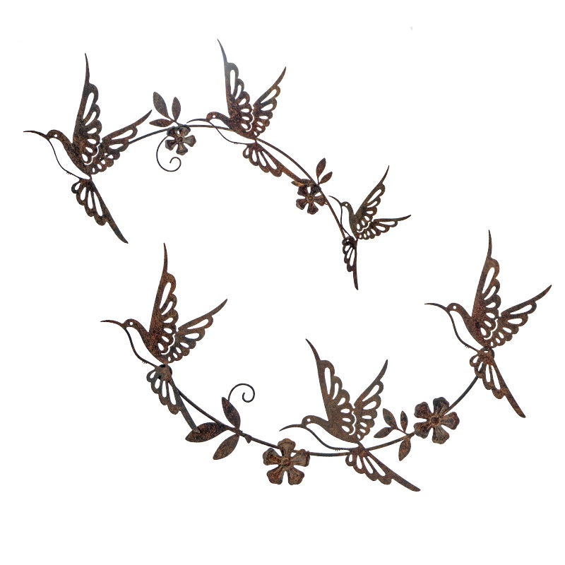 Honeybird Garland Metal Wall Art