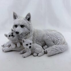 White Wolf w/Family