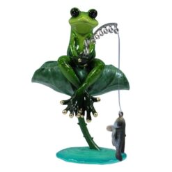 Fishing Frog on Leaf