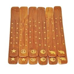 Thin Wooden Incense Holder