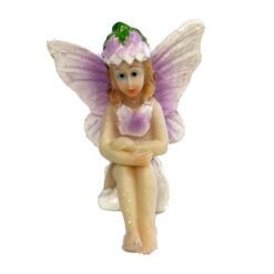 Purple Fairy w/Flower Hat