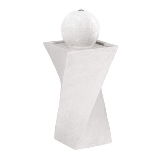 Solar Twist Column White Water Feature – ONLINE ONLY!