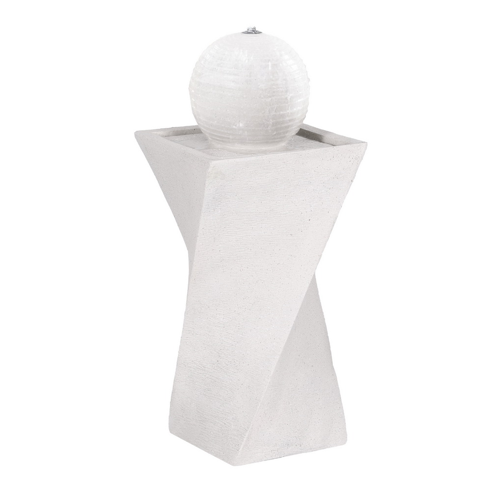 Solar Twist Column White Water Feature – ONLINE ONLY!