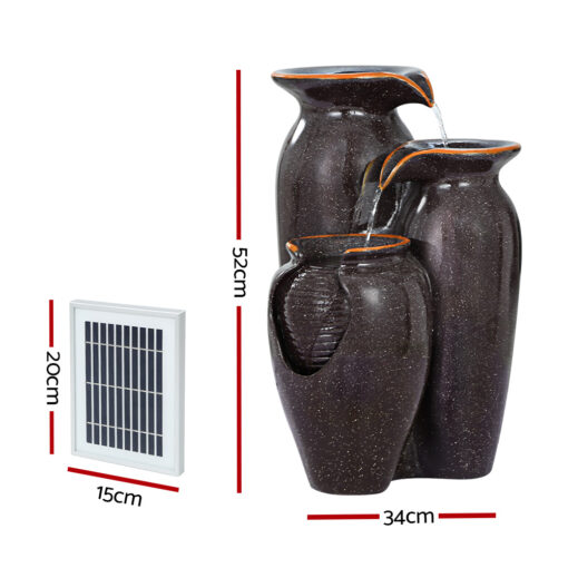 Solar Jugs Water Feature – ONLINE ONLY!
