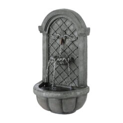 Solar Wall Mount Water Feature - ONLINE ONLY!