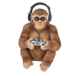 Gaming Monkey with Head Phones