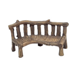 Rustic Log Bench