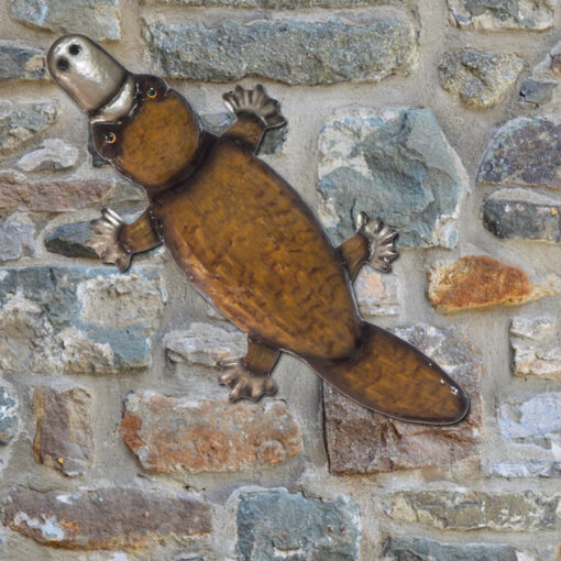 Aussie Platypus Metal Wall Art