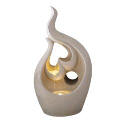 Cream Fountain with Swirls