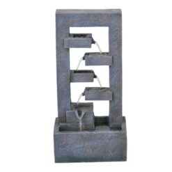 Charcoal Cascading Waterfall Fountain