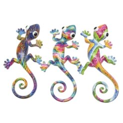 Rainbow Lizard Wall Art