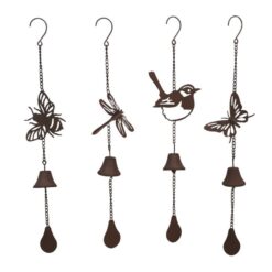 Metal Insect / Bird w/Cast Iron Bell