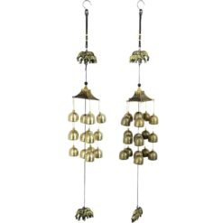 Elephant with Bell Wind Chime