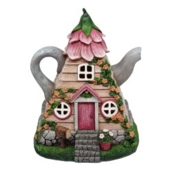 Solar Teapot Fairy House
